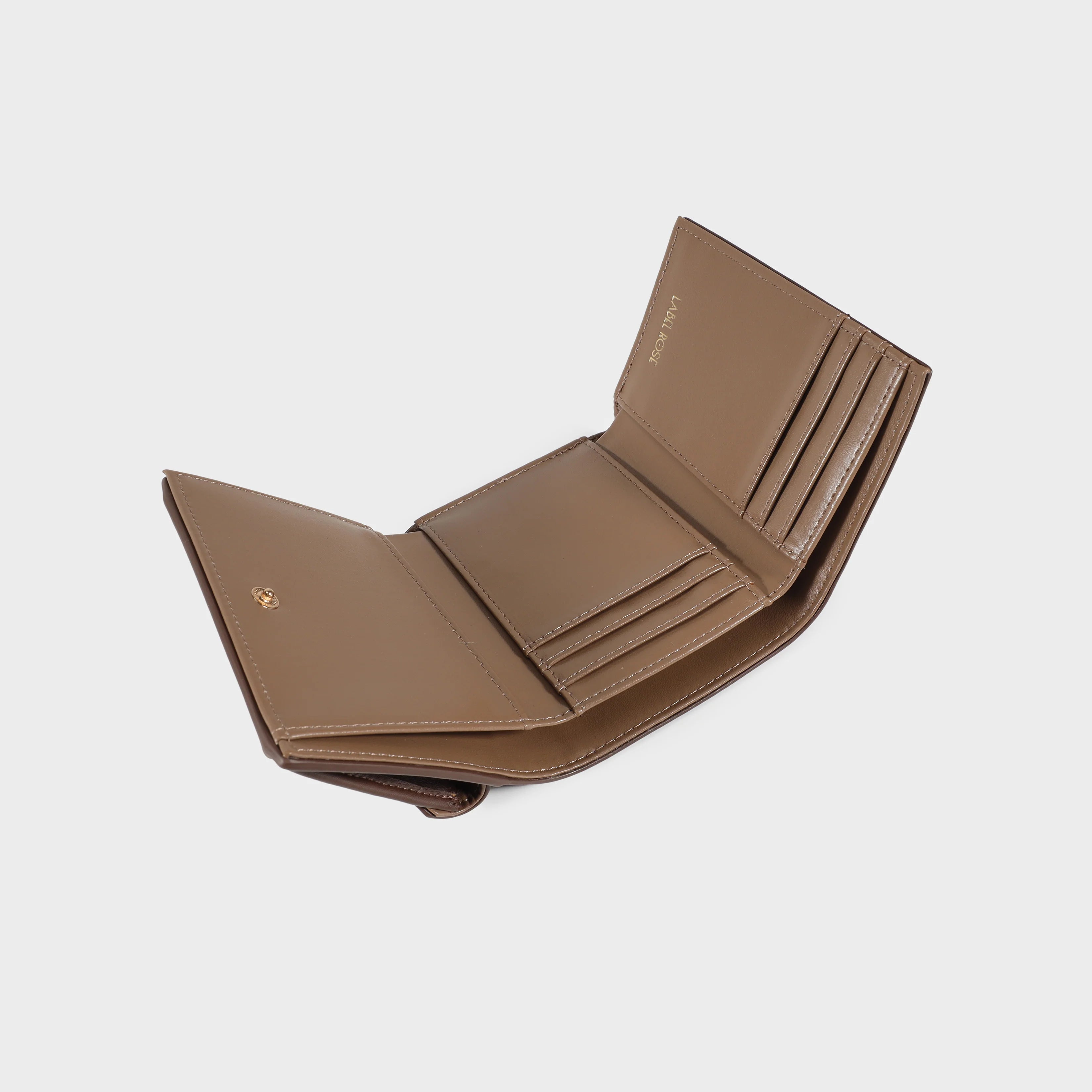 Label Rose Portafoglio MELROSE WALLET - NUT CREAM