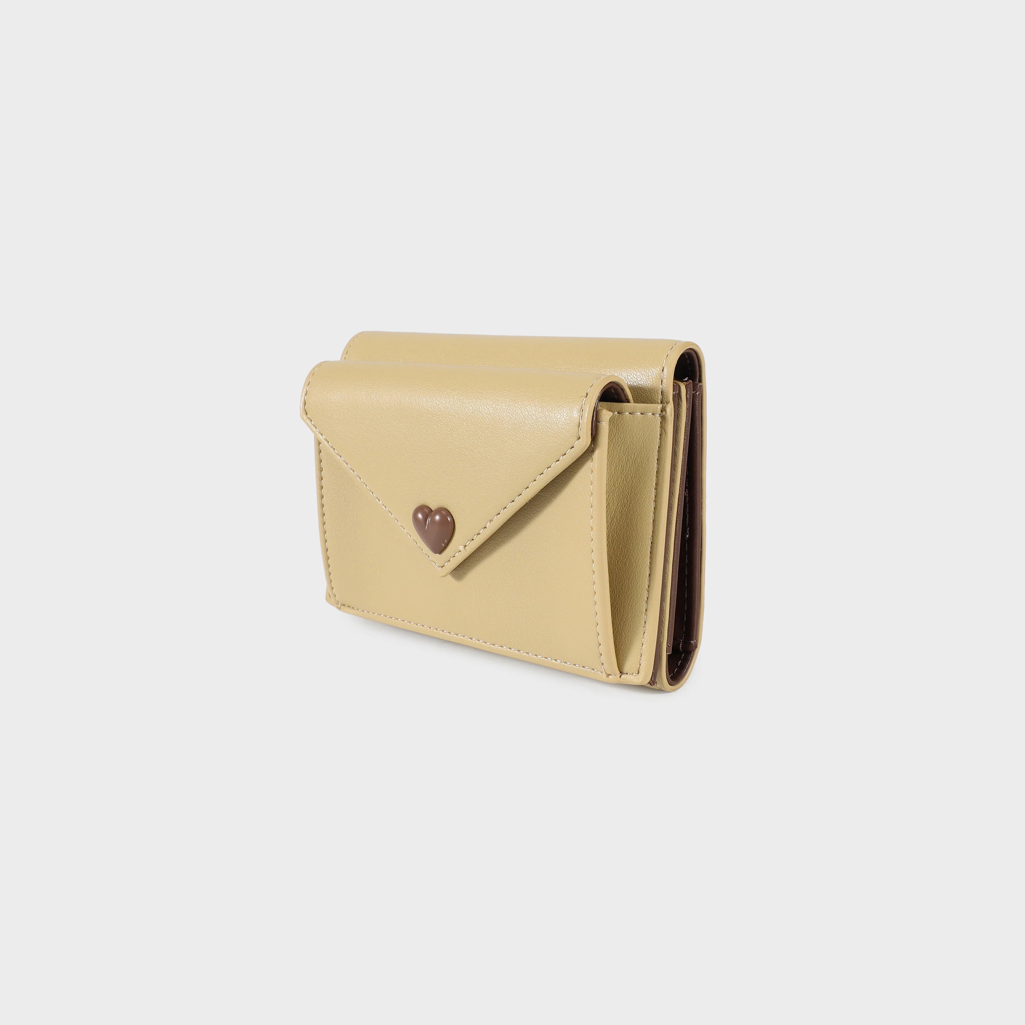 Label Rose Portafoglio MELROSE WALLET - NUT CREAM