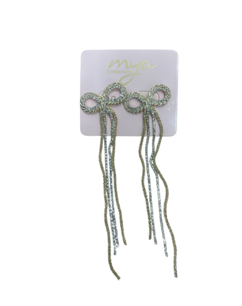 Mya Accessories Orecchini pendenti a fiocco