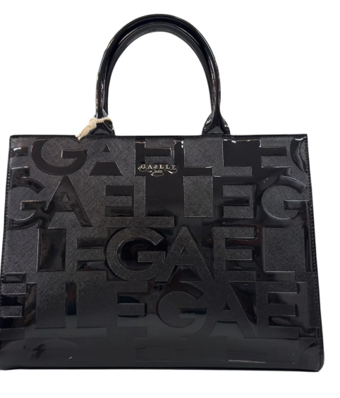 Gaelle Borsa a mano nera lucida