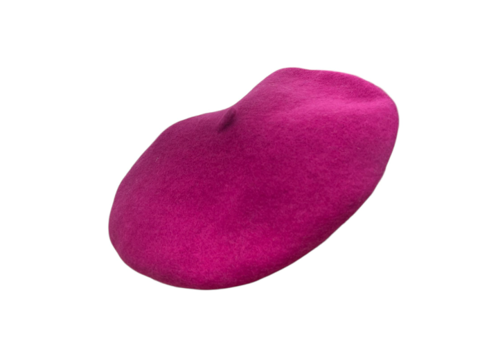 Alessandra C. Cappello Modello basco Fucsia