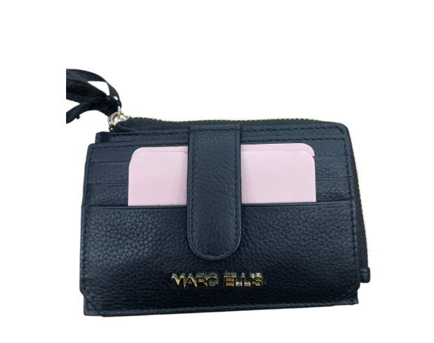 Marc Ellis Portacarte con Cerniera Nero