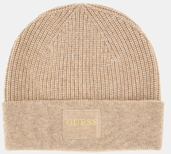 Guess Cappello Brenton scritta logo Beige