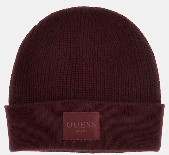 Guess Cappello Brenton scritta logo Bordeaux