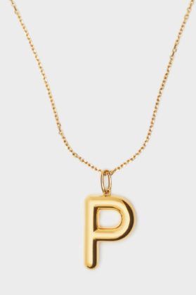 NALI COLLANA ALPHABET CIONDOLO+LETTERA P