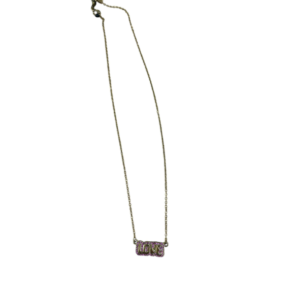 Nali collana con scritta LOVE