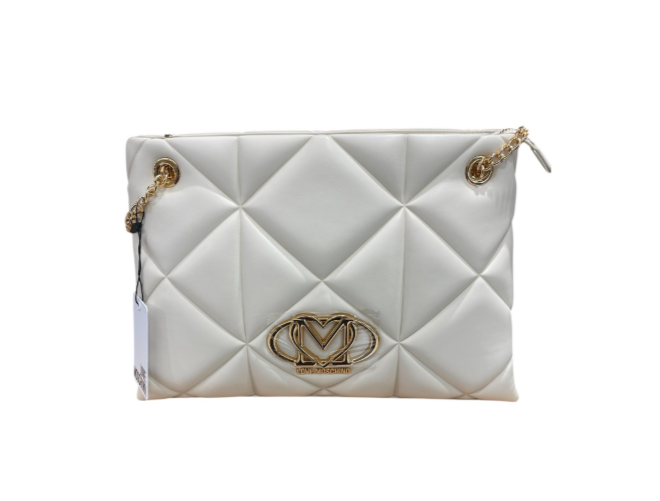 Love Moschino Borsa a Spalla avorio