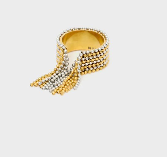 NALI ANELLO FRINGES ORO\ARGENTO EMAN0430