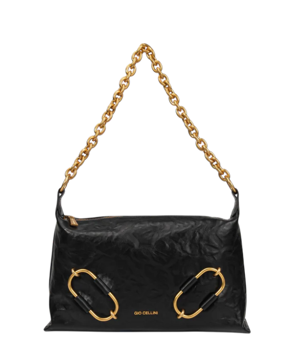 Gio Cellini Borsa a Mano/Tracolla Nera KK066
