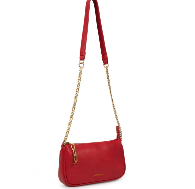 Gio Cellini Borsa a Spalla Rossa DD074