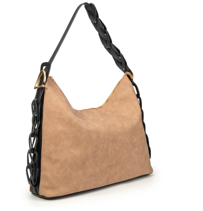 Gio Cellini Borsa A Spalla Beige LL018