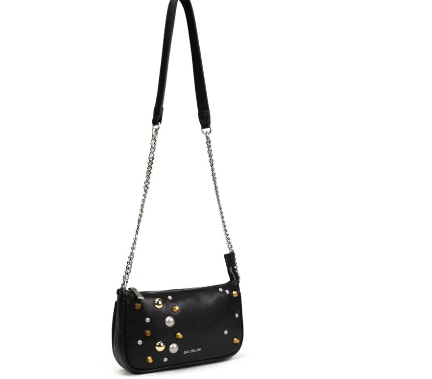 Gio Cellini Borsa a spalla nera HH099