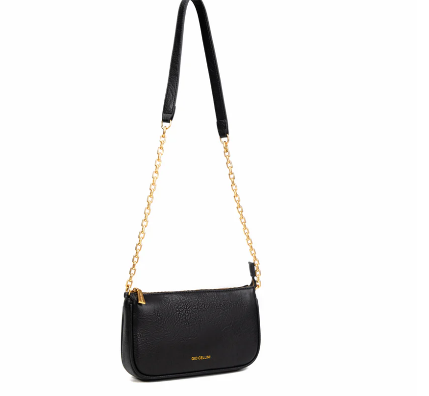 Gio Cellini Borsa A Spalla/Tracolla Nera BB081