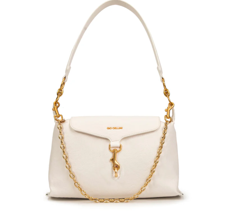 Gio Cellini Borsa a Spalla/Tracolla Bianca JJ059