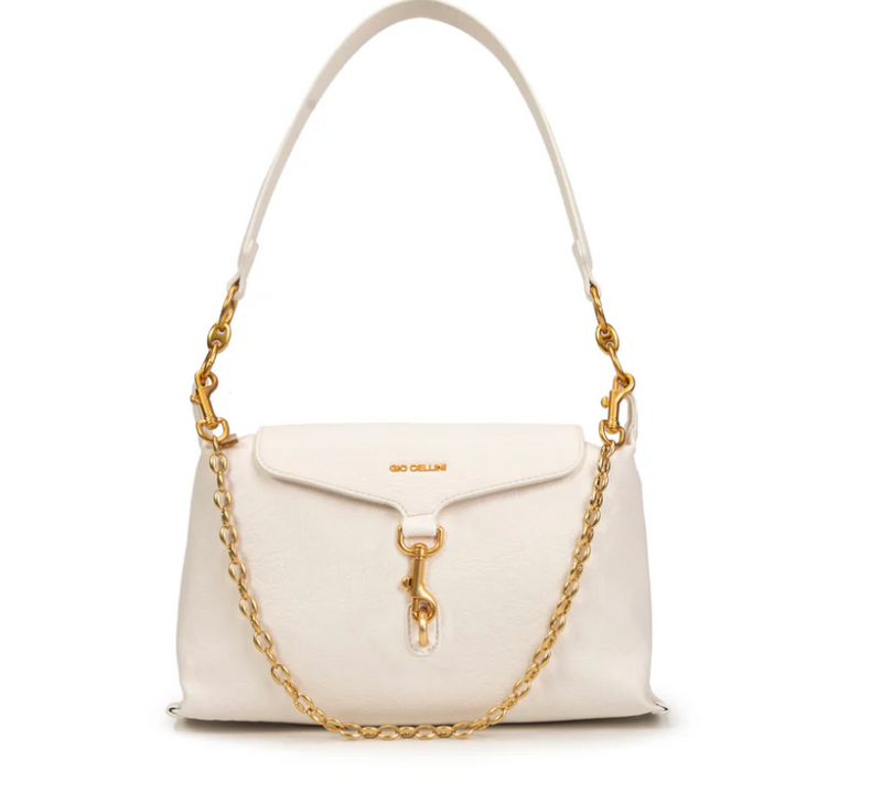 Gio Cellini Borsa a Spalla/Tracolla Bianca JJ059