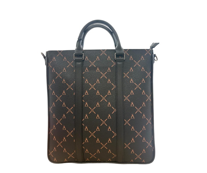 Atelier Du Sac Borsa a mano/tracolla nera logata 17774