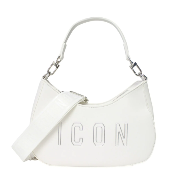 ICON BORSA A SPALLA/TRACOLLA BIANCA MADISON ICBS14A03