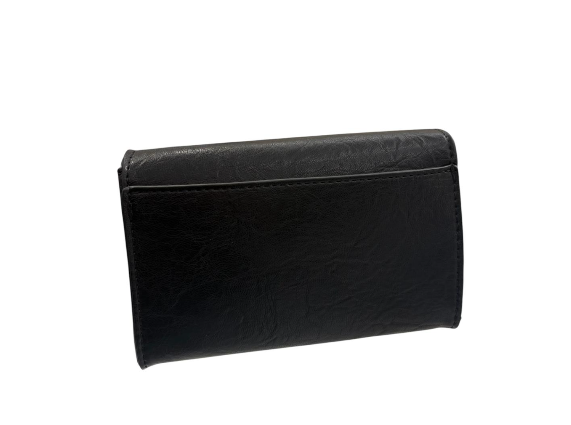 Icon Borsa a Spalla/Tracolla Nera Lana ICBS07A01