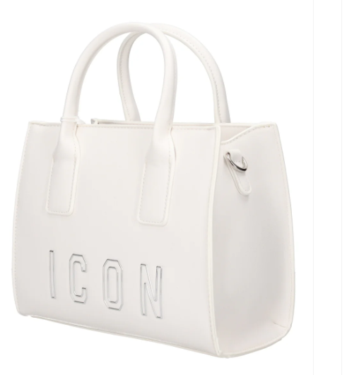 ICON BORSA A MANO/TRACOLLA BIANCA MADISON ICBS14A02