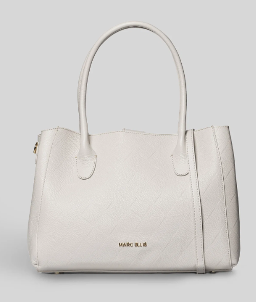 Marc Ellis Borsa a mano/tracolla Alene Plot Off Blanc