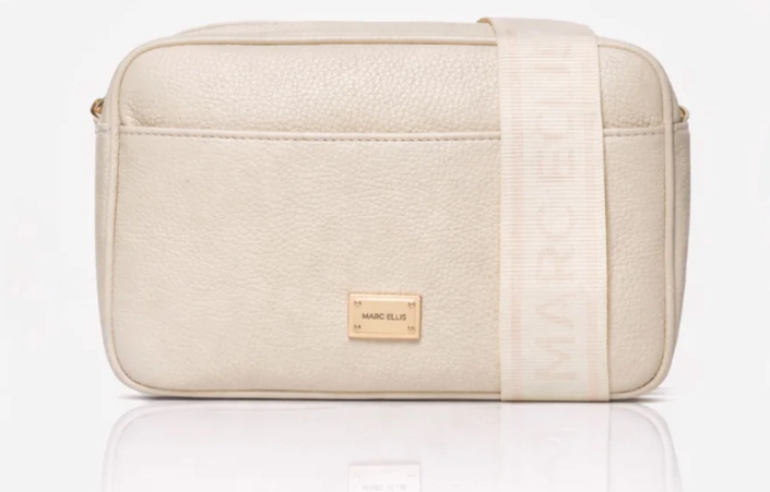 Marc Ellis Borsa a Tracolla Althea L Plate Beige