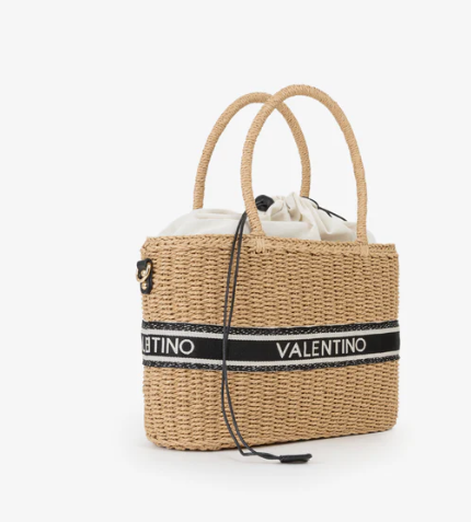 Mario Valentino Borsa a Mano/Tracolla Naturale/Nero Boho VBGA0L04