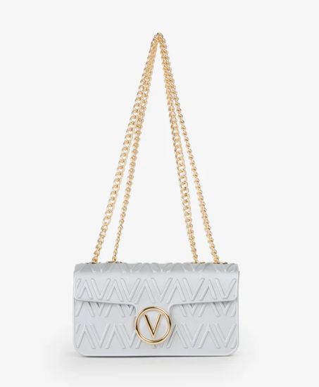 Mario Valentino Borsa a Tracolla Argento Bubble VBSA0N09