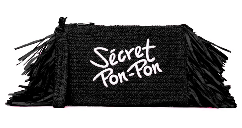Secret Pon Pon Stephanie Pouch Straw Nera