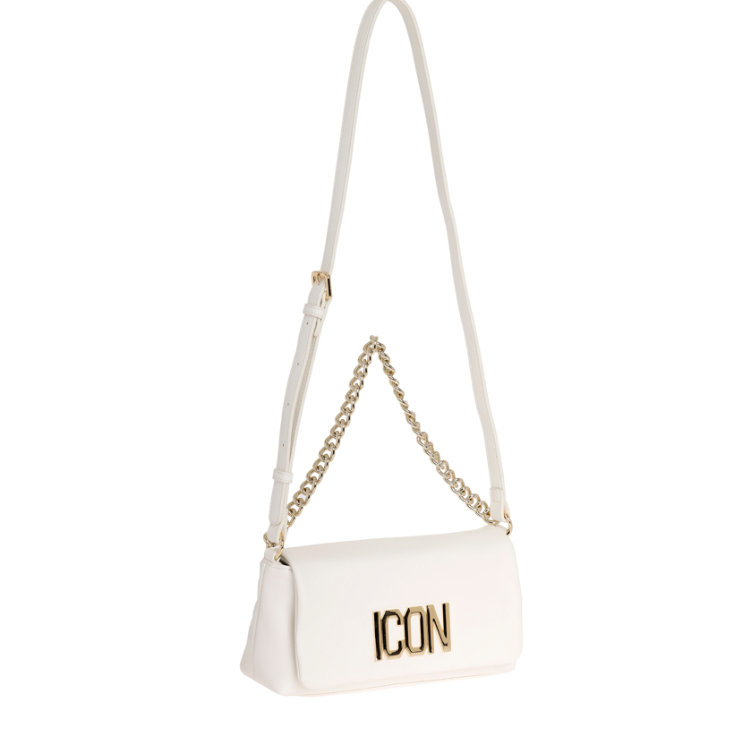 Icon Borsa a Tracolla Bianca Grace ICBS13A01