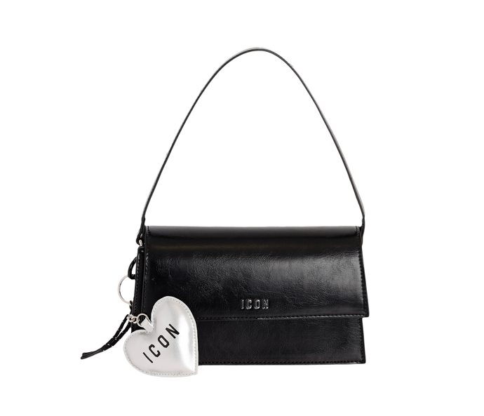 Icon Borsa a Mano/Tracolla Nera Kendall ICBS10A01