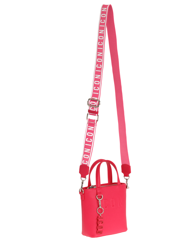 ICON BORSA A MANO/TRACOLLA FUCSIA KYLIE ICBS05A01