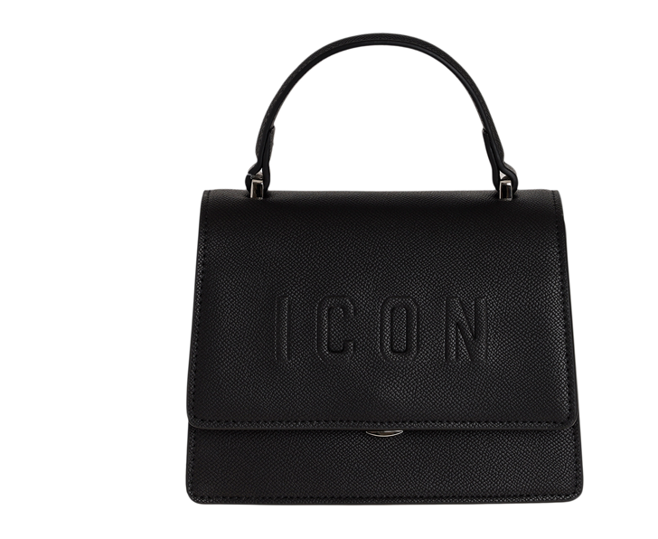 ICON BORSA A MANO/TRACOLLA NERA KYLIE ICBS05A02