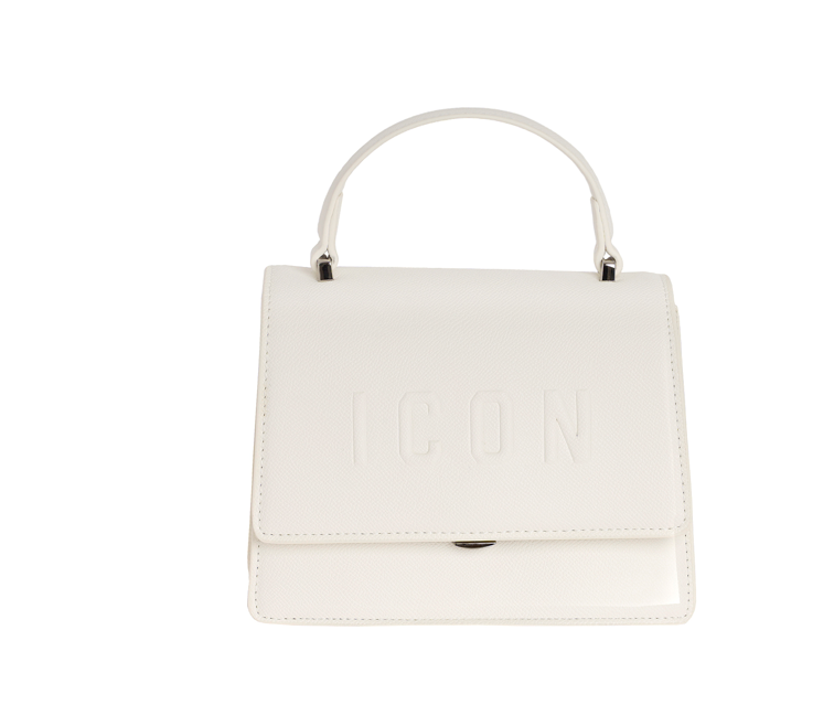 ICON BORSA A MANO/TRACOLLA BIANCA KYLIE ICBS05A02