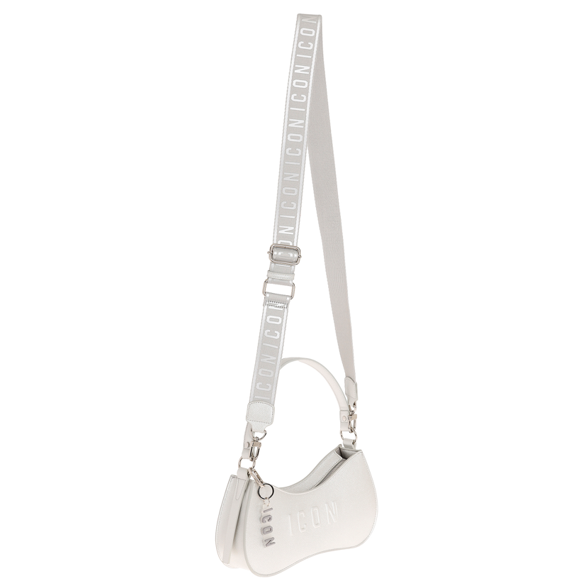 Icon Borsa a Spalla/Tracolla Argento kylie ICBS05A03