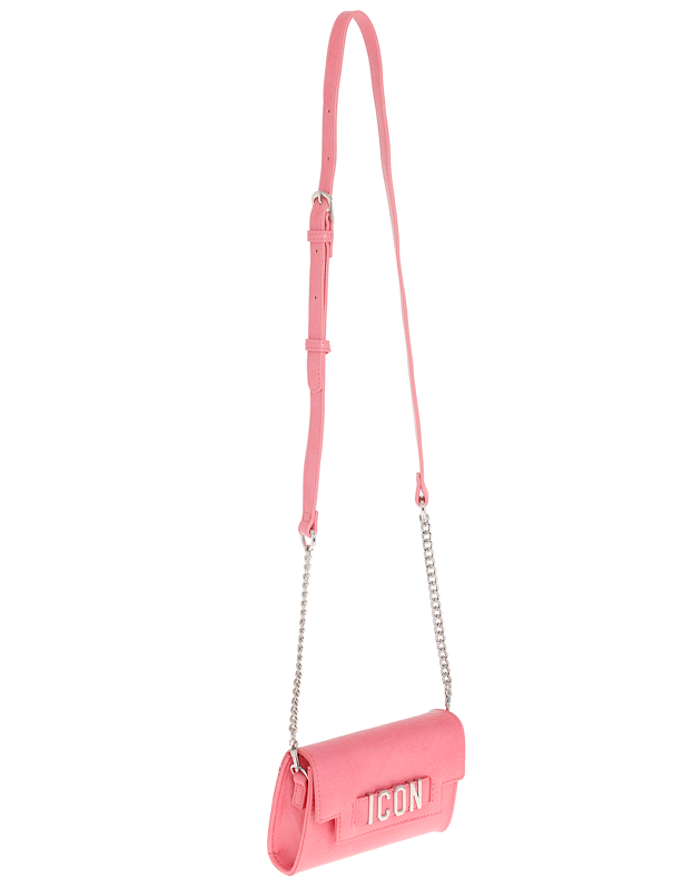 Icon Borsa a Spalla/Tracolla Rosa Lana ICBS07A01