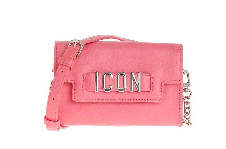 Icon Borsa a Spalla/Tracolla Rosa Lana ICBS07A01