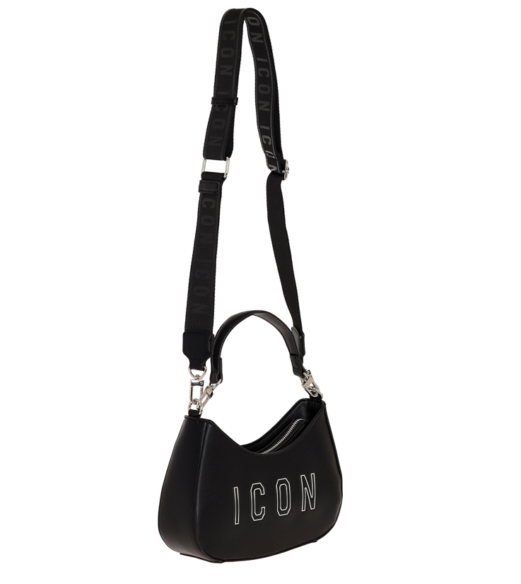 ICON BORSA A SPALLA/TRACOLLA NERA MADISON ICBS14A03