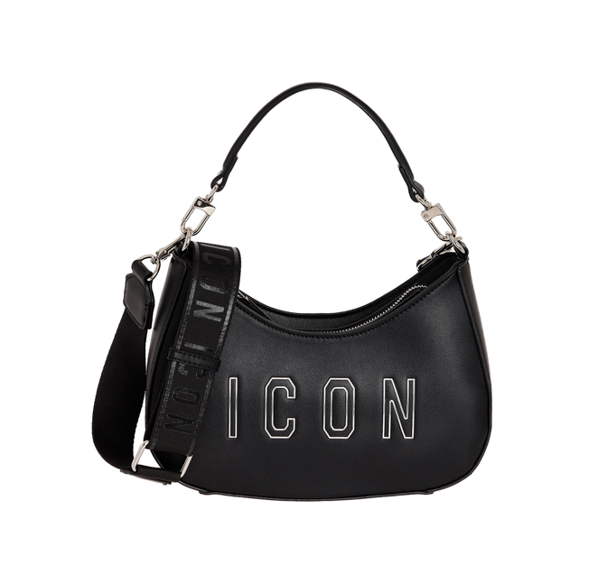 ICON BORSA A SPALLA/TRACOLLA NERA MADISON ICBS14A03
