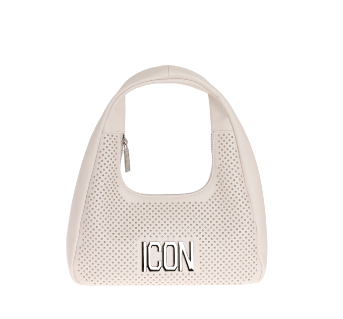 Icon Borsa a Spalla Bianca Sadie ICBS12A01