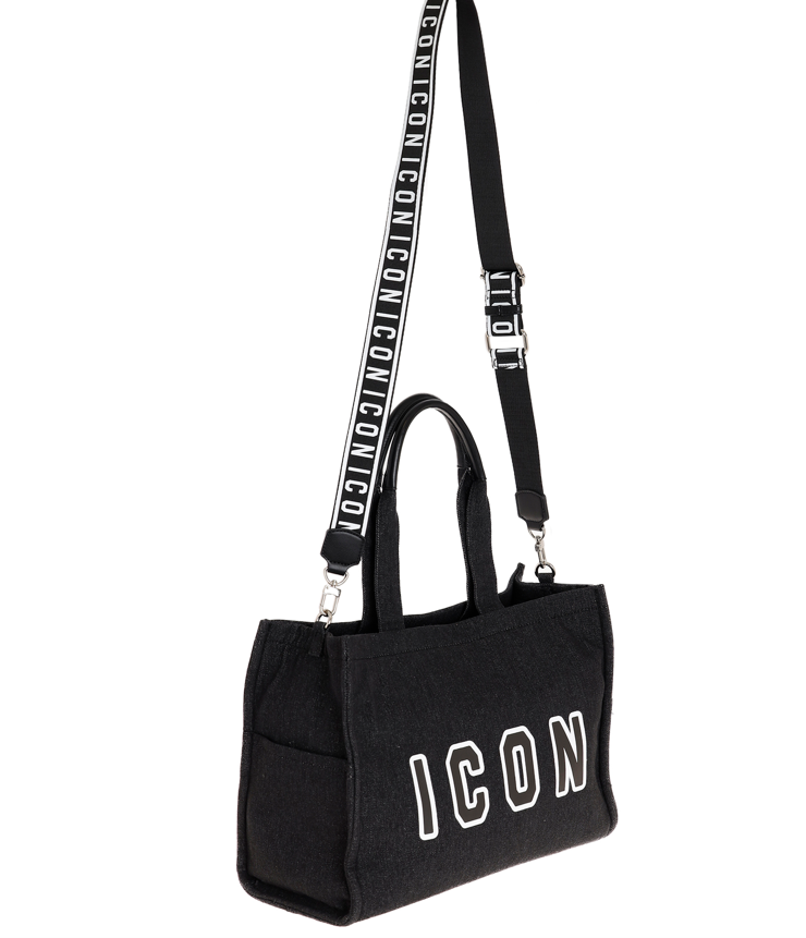 ICON BORSA A MANO/TRACOLLA NERA TAYLOR ICBS02A01
