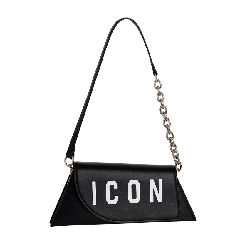 Icon Borsa a Mano/Tracolla Nera Yara ICBS06A01