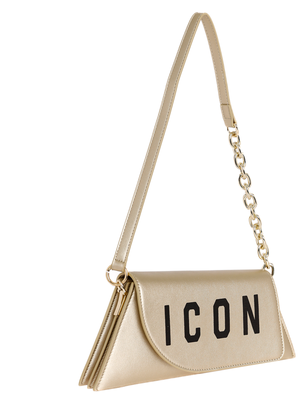 Icon Borsa a Mano/Tracolla Oro Yara Metal ICBS06A01M