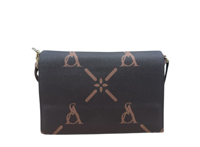 Atelier Du Sac Borsa a Mano/Tracolla Marrone Logata 15929