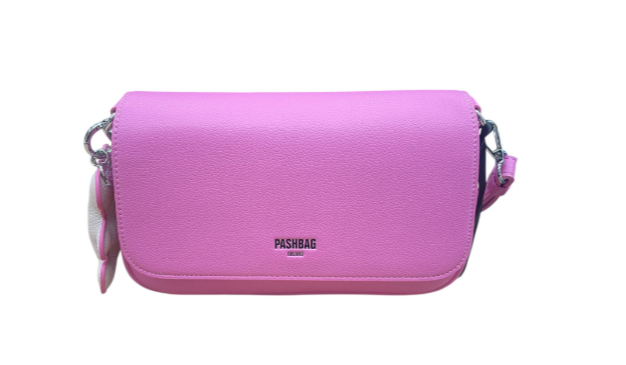 Pashbag borsa a spalla/tracolla fucsia 19698