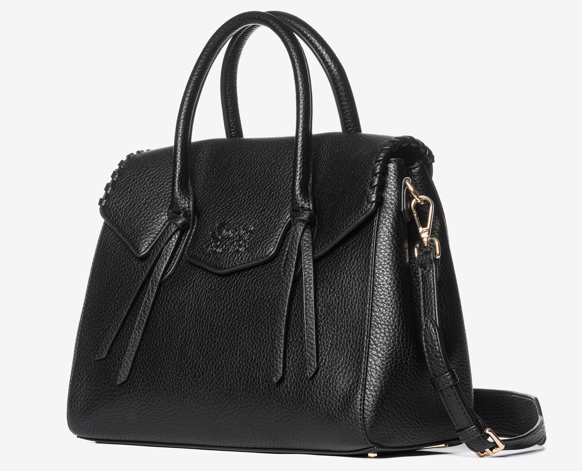 Secret Pon Pon Borsa a mano Layla Medium Black