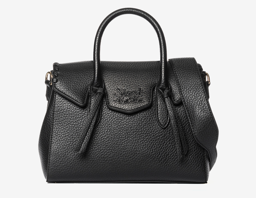 Secret Pon Pon Borsa a mano Layla Small Black