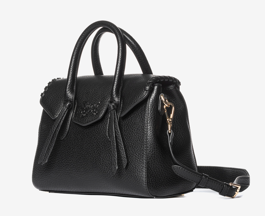 Secret Pon Pon Borsa a mano Layla Small Black