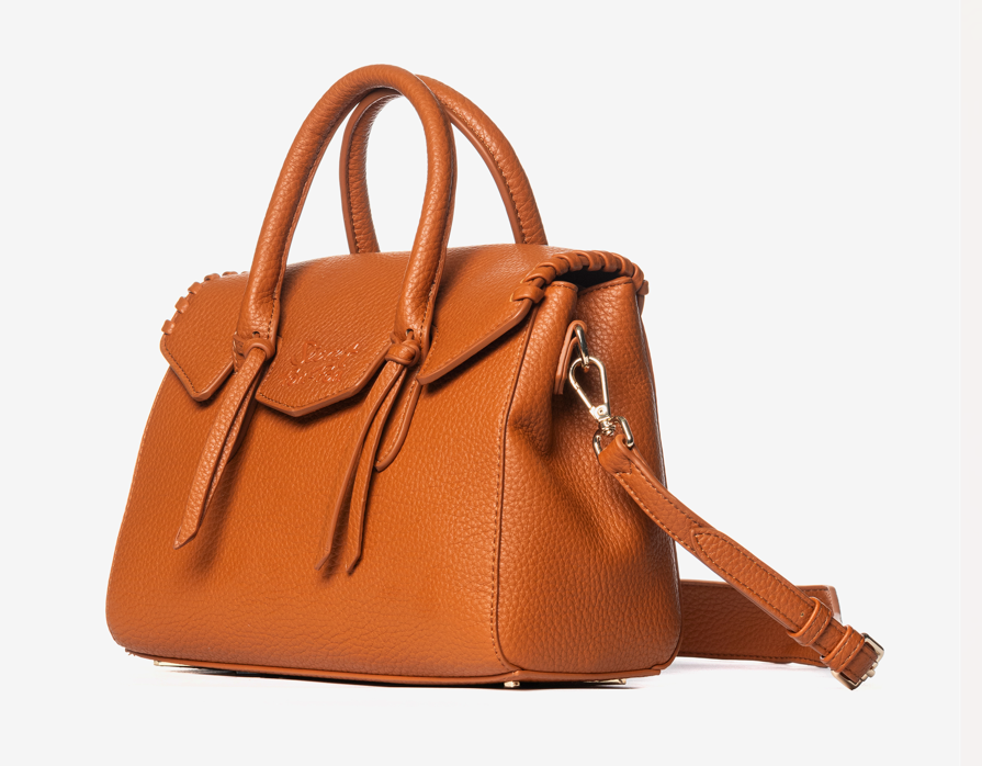 Secret Pon Pon Borsa a mano Layla Small Tan
