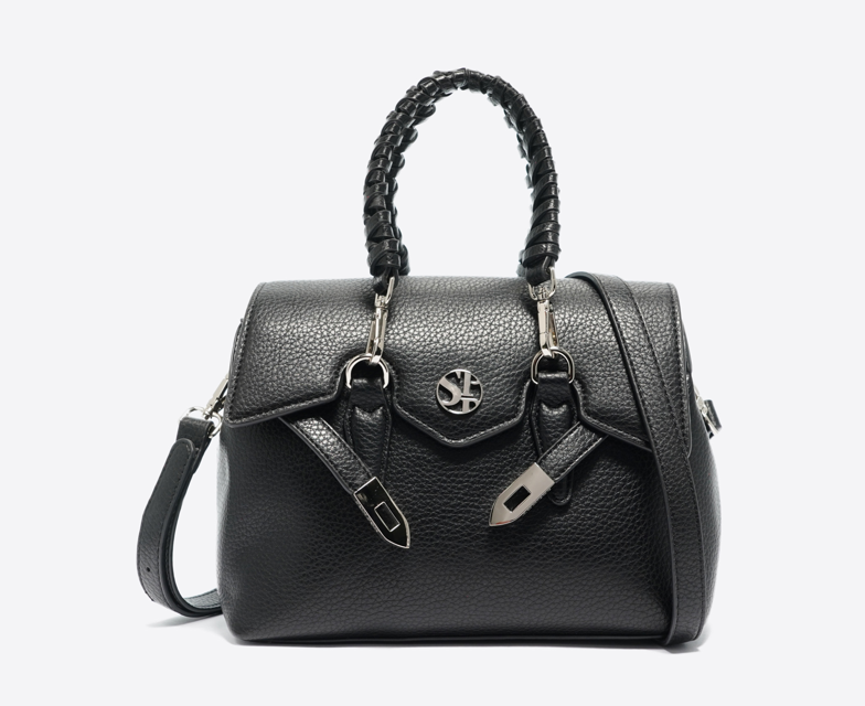 Secret Pon Pon Borsa a mano/Tracolla Quiny Small Black