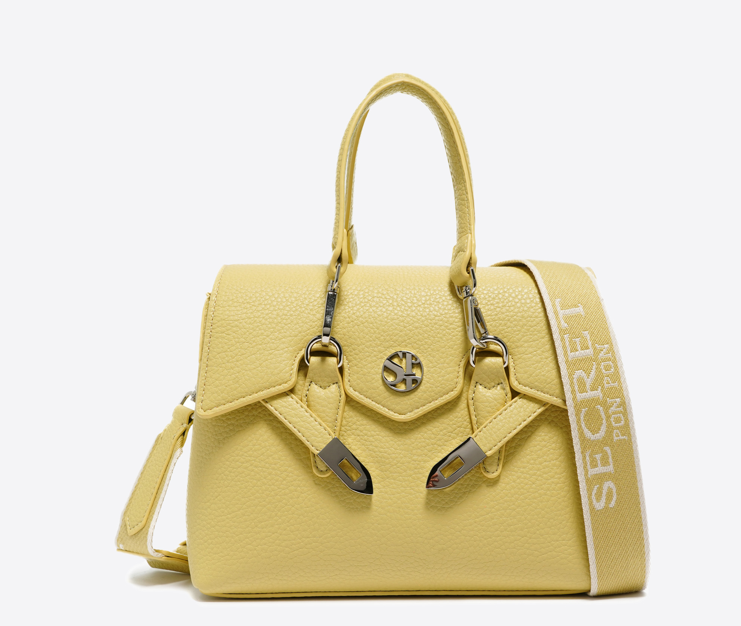 Secret Pon Pon Borsa a mano/Tracolla Quiny Small Lemon